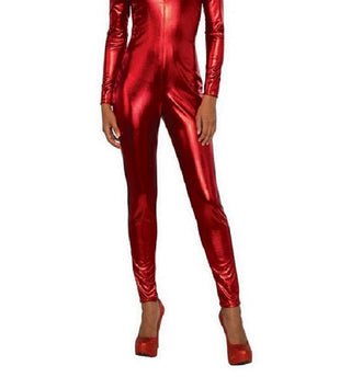 Macacão Pizazz Feminino Vermelho Tamanho Grande