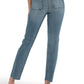 Calça jeans Kut From The Kloth Chrissie Fab Ab de cintura alta estilo cigarro, tamanho 00 da moda