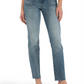 Calça jeans Kut From The Kloth Chrissie Fab Ab de cintura alta estilo cigarro, tamanho 00 da moda