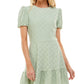 Vestido Mini Ilhós Speechless Junior Verde Tamanho Pequeno