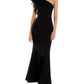 Vestido feminino Aidan By Aidan Mattox, preto, tamanho 12