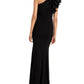 Vestido feminino Aidan By Aidan Mattox, preto, tamanho 12