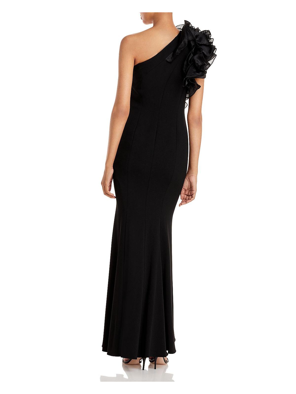 Vestido feminino Aidan By Aidan Mattox, preto, tamanho 12