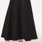 Vestido feminino Adrianna Papell com decote em V e amarração na cintura, preto, tamanho 16