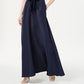 Vestido feminino Adrianna Papell com decote em V e amarração na cintura, azul, tamanho 6