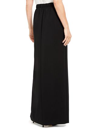 Saia coluna feminina Adrianna Papell preta tamanho 4