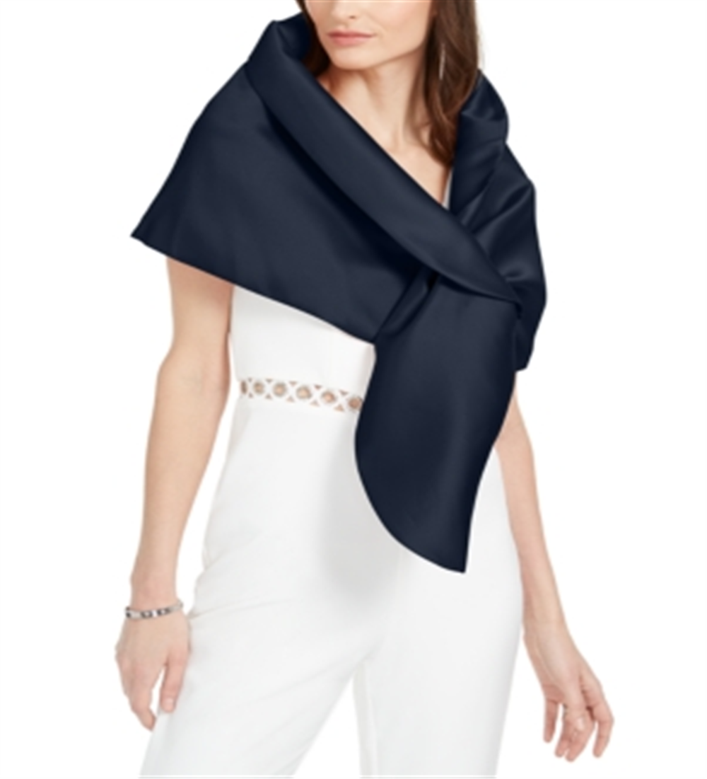 Adrianna Papell Xale Feminino Azul Tamanho Regular