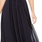 Vestido de chiffon tomara que caia feminino Adrianna Papell, azul, tamanho 8