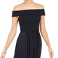 Vestido de chiffon tomara que caia feminino Adrianna Papell, azul, tamanho 16