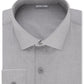 Camisa social masculina Kenneth Cole Reaction Slim Fit com gola flexível, cinza, tamanho 16,5 x 34 x 35