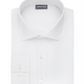 Camisa social masculina Kenneth Cole Reaction Slim Fit Techni Cole Flex Collar Solid, branca, tamanho 15,5