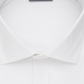 Camisa social masculina Kenneth Cole Reaction Slim Fit Techni Cole Flex Collar Solid, branca, tamanho 15,5