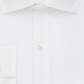 Camisa social masculina Kenneth Cole Reaction Slim Fit Techni Cole Flex Collar Solid, branca, tamanho 15,5