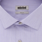 Camisa social listrada masculina Kenneth Cole Reaction Slim Fit roxa tamanho GG