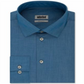 Camisa social masculina Kenneth Cole Regular Fit Solid Azul Tamanho -G