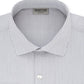 Camisa listrada masculina Kenneth Cole Reaction Slim Fit com botões, cinza, tamanho 16,5 x 32-33