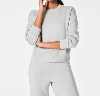 Spanx - Moletom com capuz Air Essentials Crew