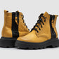 Kcr Group - Women's Modern Lined Zip-up Leather Boots