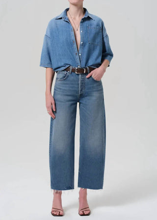 Citizens Of Humanity - Ayla Raw Hem Crop Jeans