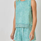 Mystree - Bowie Sleeveless Terry Top