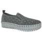 Very G - Women's Nicole Perforated Edge Slip On Sneakers