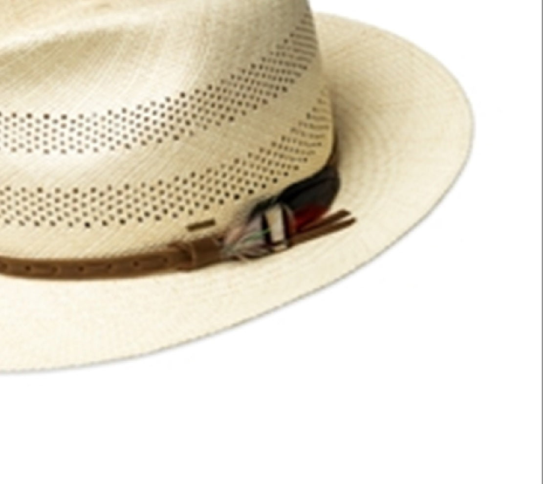 Chapéu de palha Ezra Panamá masculino Bailey Of Hollywood, marrom, tamanho regular