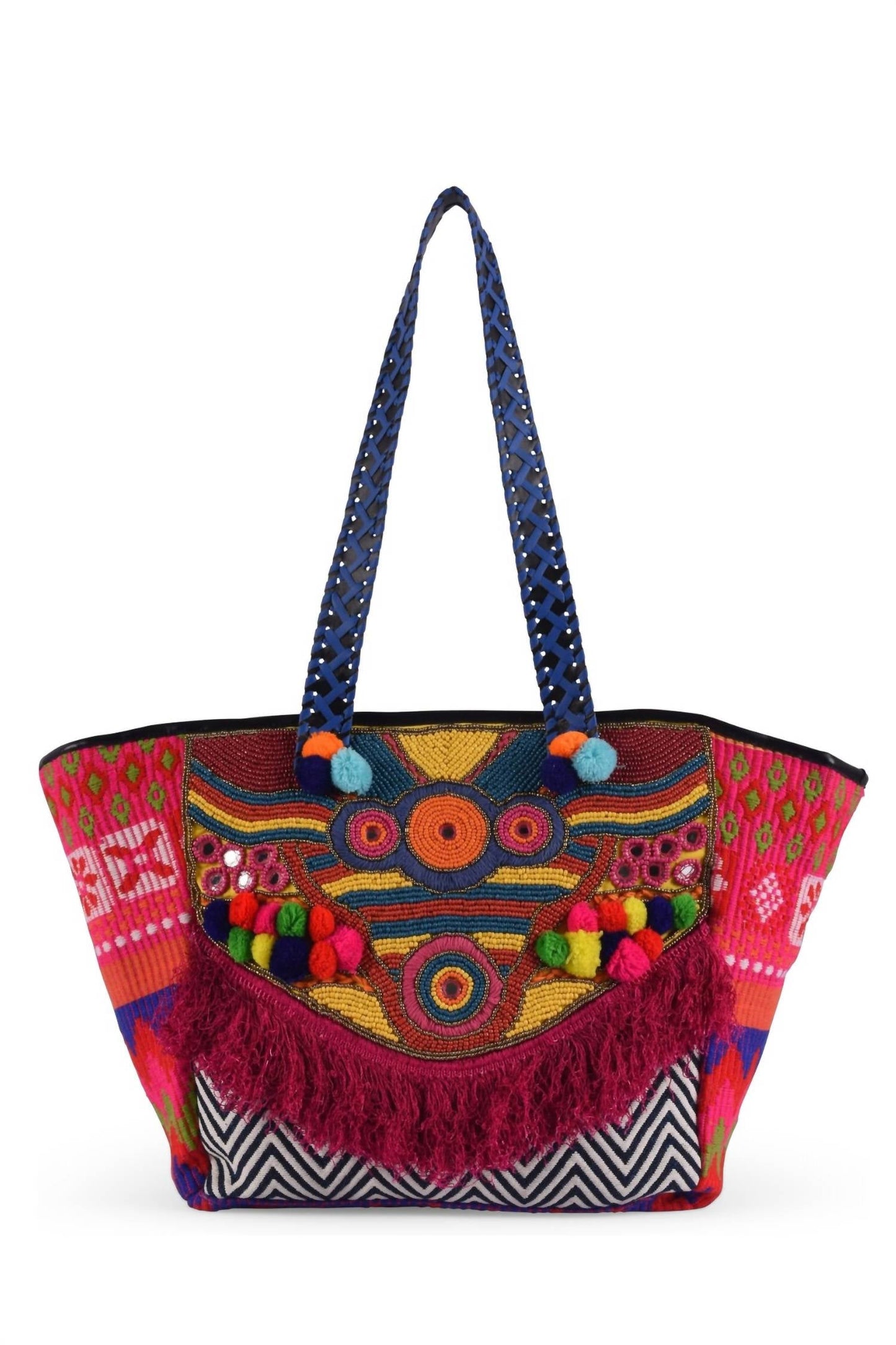 Guadalupe Design - Naina Emebellished Tote Bag
