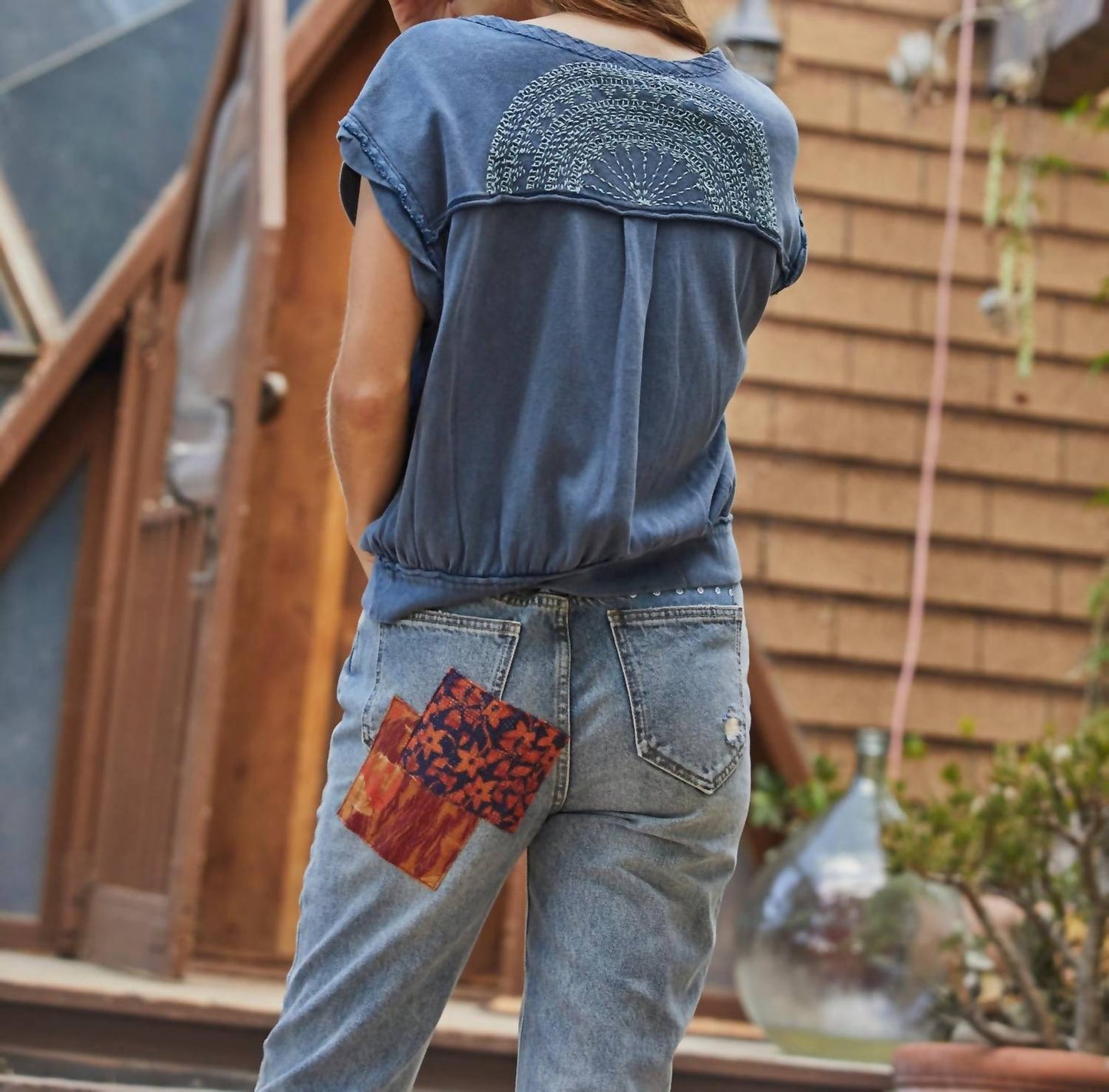 Free People - Wrap It Up V-neck Short Sleeve Top