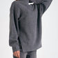 Elan - Mockneck Side Slit Sweater