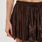 Free People - Third Charm Shine Mini Skirt