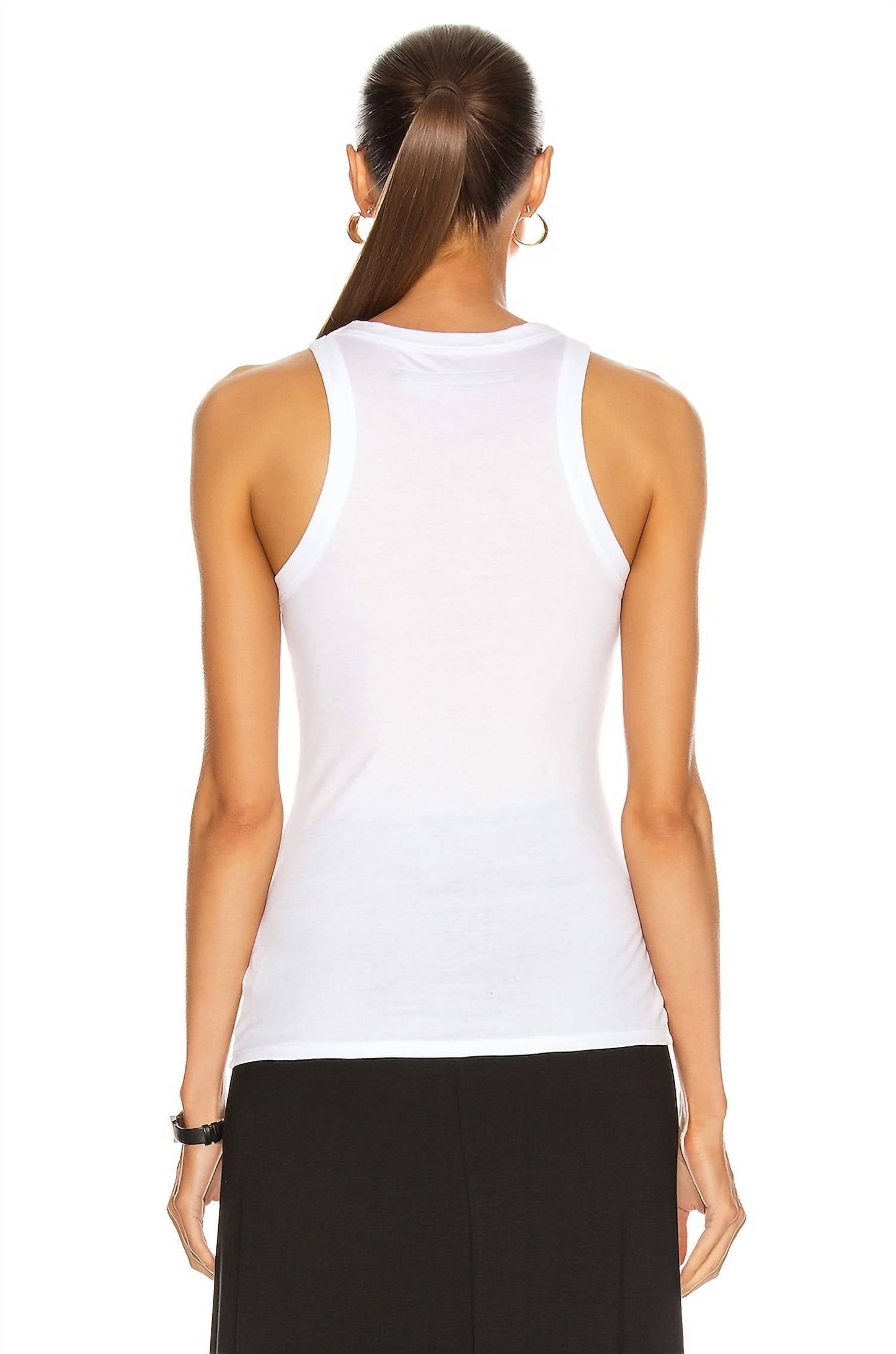 Enza Costa - Supima Cotton Bold Sheath Tank Top