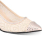 Caparros Quillian Lace Scarpins Feminino Marrom Tamanho 8 M