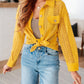 Very J - Sweeter Than Nectar Lace Button Down