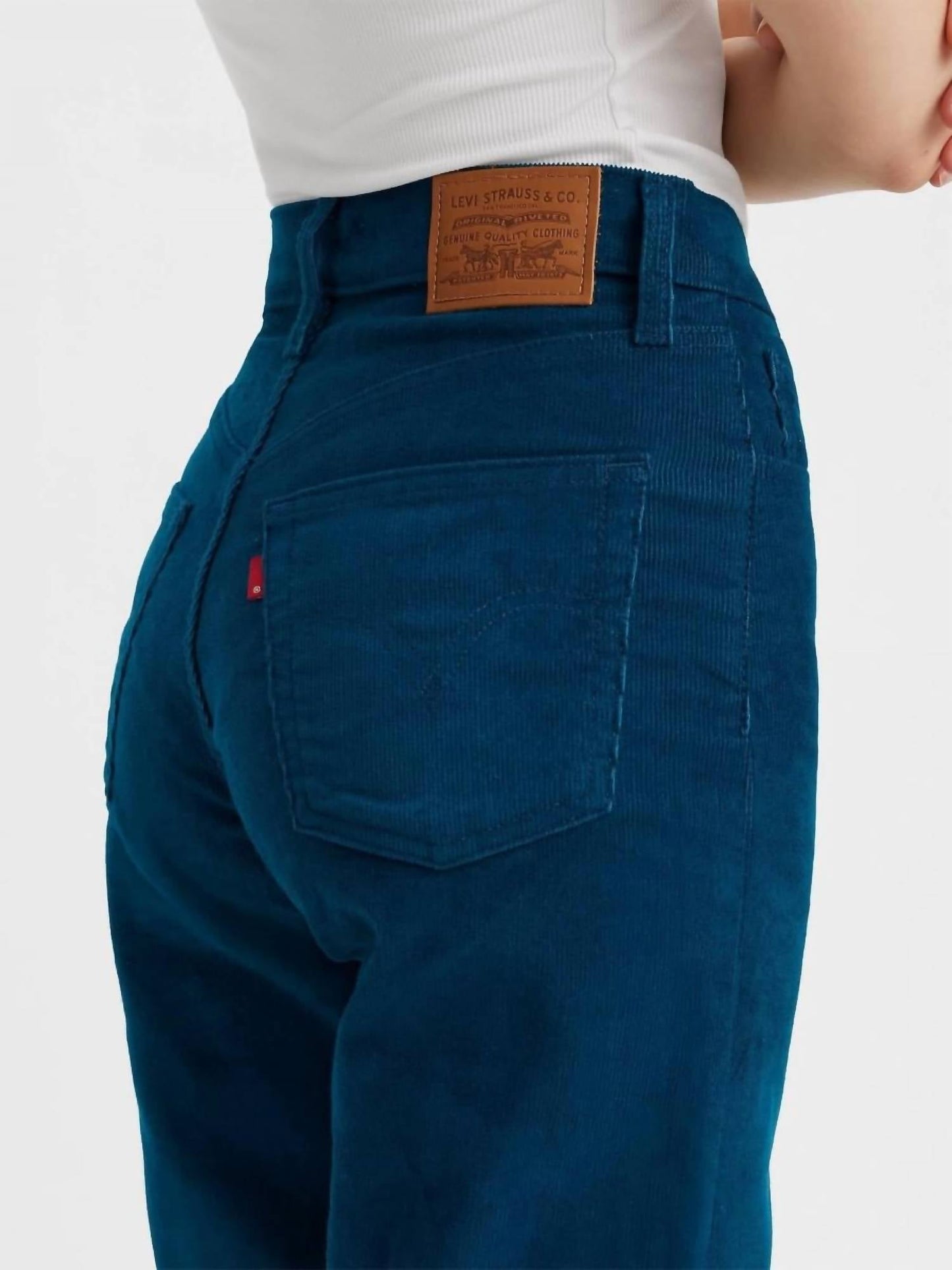 Levi'S - Ribcage Straight Ankle Corduroy Pants
