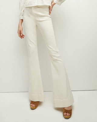 Veronica Beard - Calça jeans boca de sino Sheridan