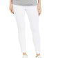Calça Maternidade Maternidade Feminina The Maia Secret Fit Barriga Skinny Tornozelo Branca Tamanho Médio