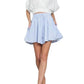 Aakaa - Marina Surplice Stripes Crop Top