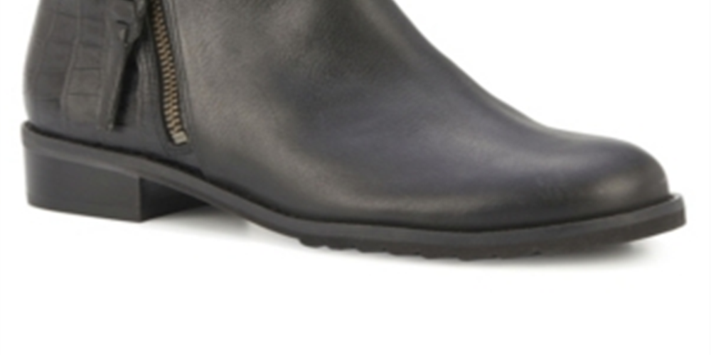 Botas femininas Kason da Walking Cradles, pretas, tamanho 8,5 WW (EE)