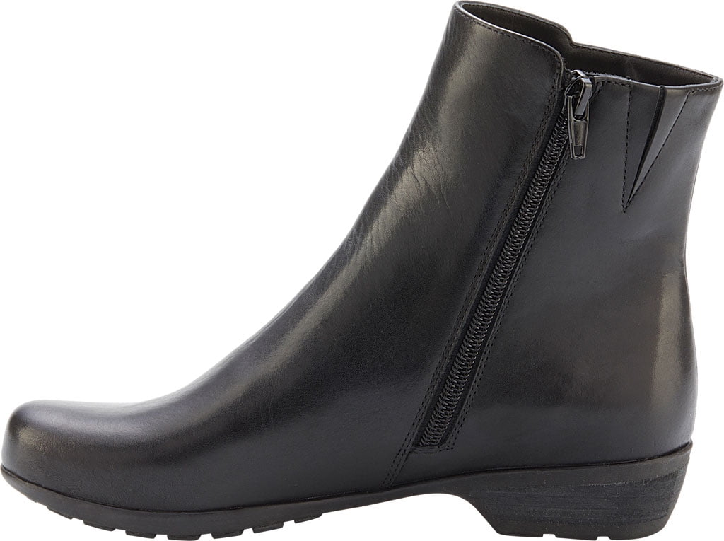 Bota feminina Elsie Walking Cradles preta tamanho 6 WW (EE)