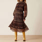 Ariat - Plume Mock Neck Midi Dress