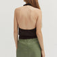 Crescent - Vegan Leather Mini Skirt