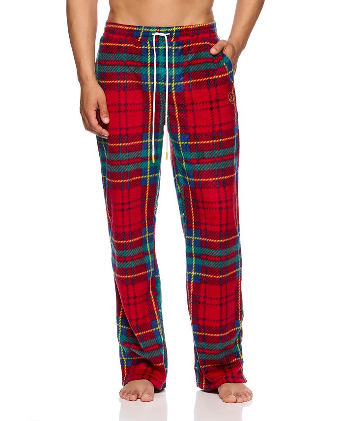Calça Joe Boxer Fleece Masculina Vermelha Tamanho Médio