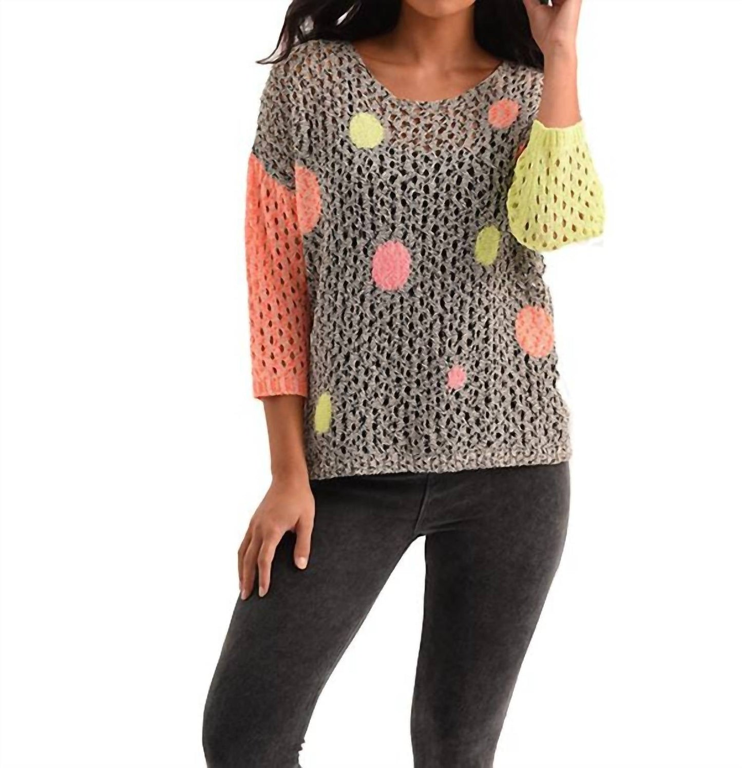 French Kyss - Bubbles Crochet Top