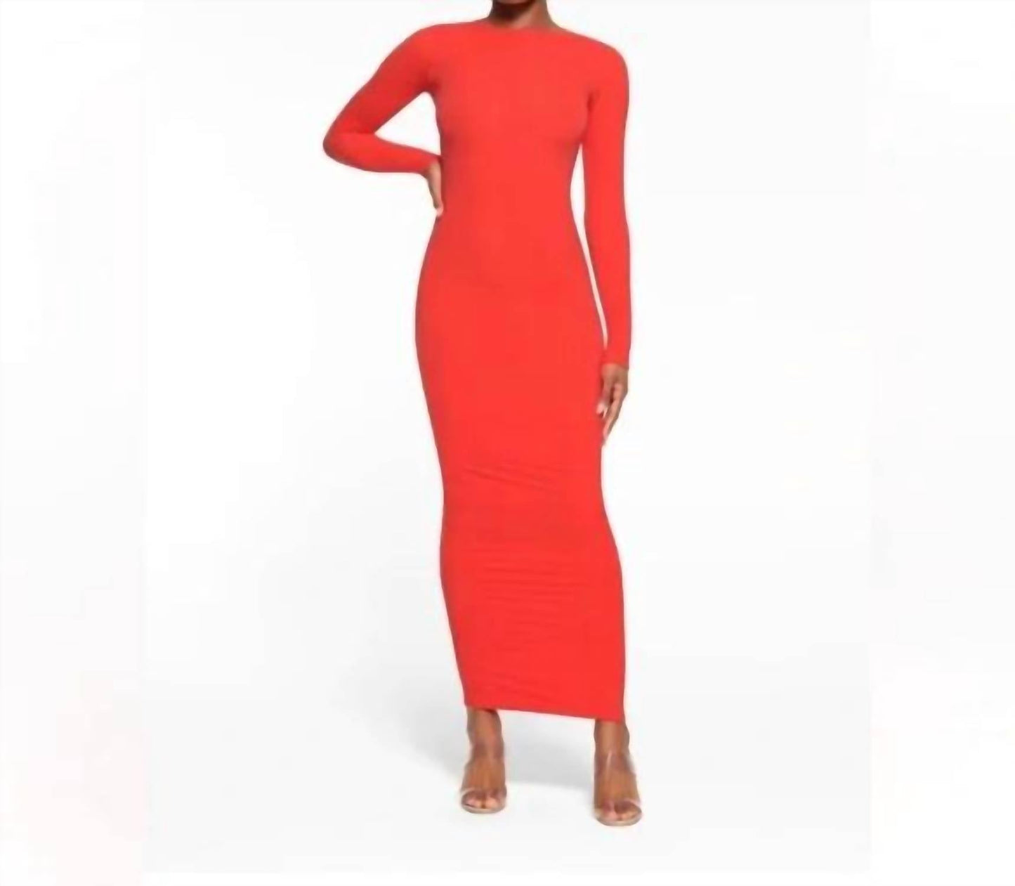 Skims - FITS EVERYBODY CREW NECK LONG SLEEVE DRESS