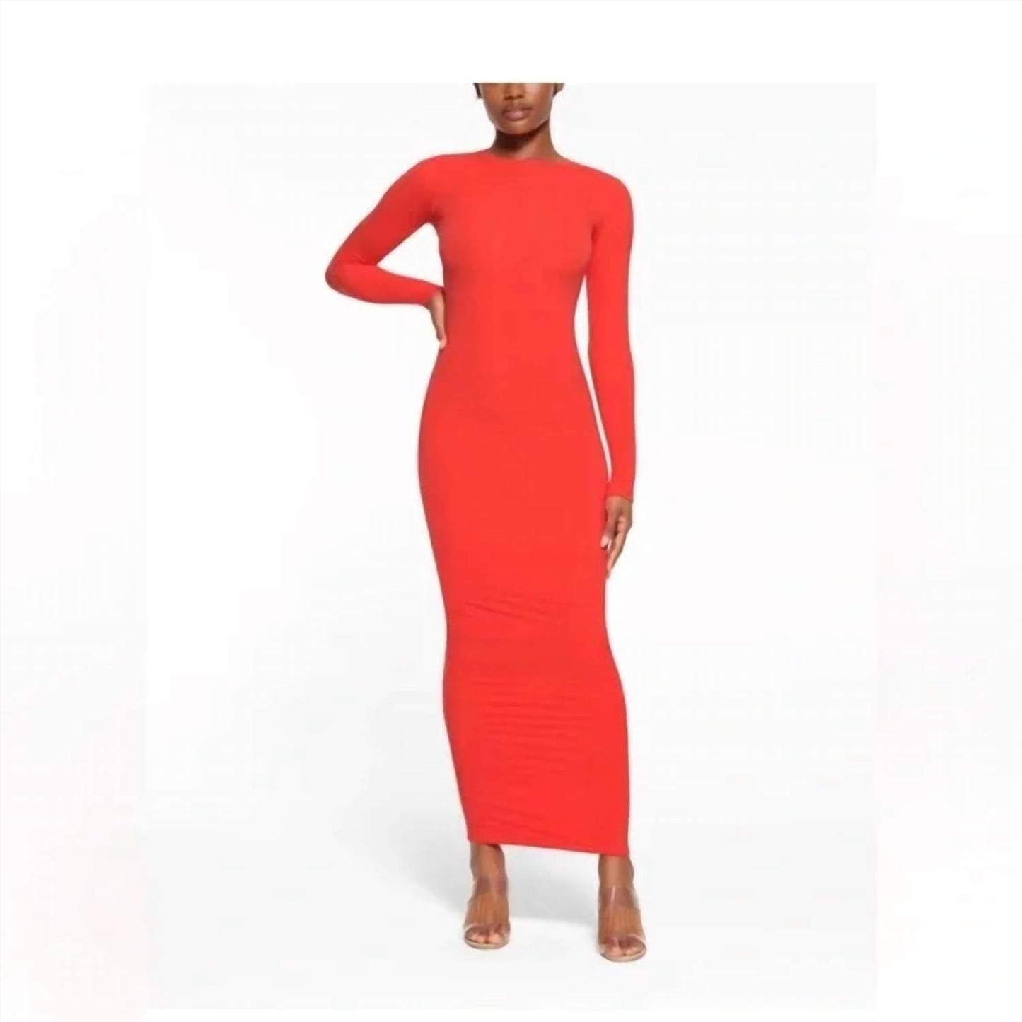 Skims - FITS EVERYBODY CREW NECK LONG SLEEVE DRESS