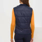 Anatomie - Terry Nylon Sweater Vest With Stripe