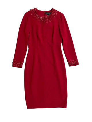 Sachin &amp; Babi - Vestido tubinho com lantejoulas e contas Ahluwalia Brice