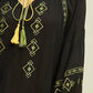 Entro - Tassel Tie Peasant Blouse
