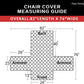 Capa de sofá reversível resistente à água - disponível em 3 tamanhos e 4 cores!
