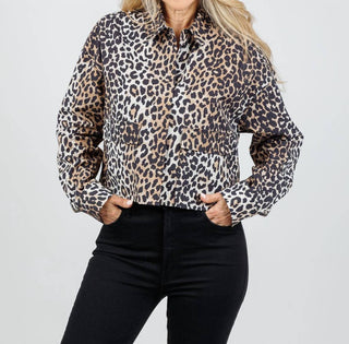 Oui - Women's Crop Blouse